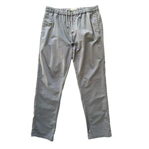 Pact Jogger Men's XL Gray Elastic Waist Drawstring Lounge Casual Pants